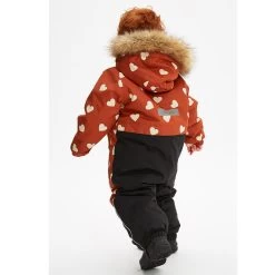 Chamonix Heart Printed Snowsuit Ginger -Childrens Fashion Discount Store 1024x1024 1051