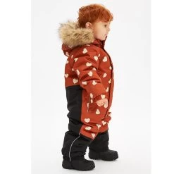 Chamonix Heart Printed Snowsuit Ginger -Childrens Fashion Discount Store 1024x1024 1052