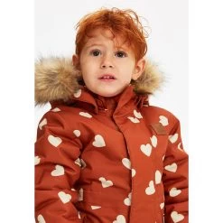 Chamonix Heart Printed Snowsuit Ginger -Childrens Fashion Discount Store 1024x1024 1053