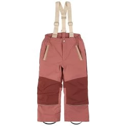 Valdez Ski Pants Burnt Pink/Burgundy/Sand