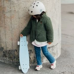 Dayton Teddy Fleece Jacket Moss Green -Childrens Fashion Discount Store 1024x1024 109