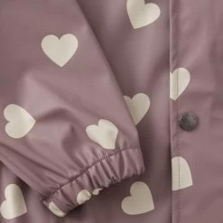 San Marino Heart Printed Recycled Rain Set Lilac -Childrens Fashion Discount Store 1024x1024 1124