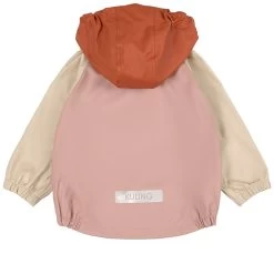 Edinburgh Color-blocked Recycled Rain Jacket Woody Rose/Rust -Childrens Fashion Discount Store 1024x1024 1172
