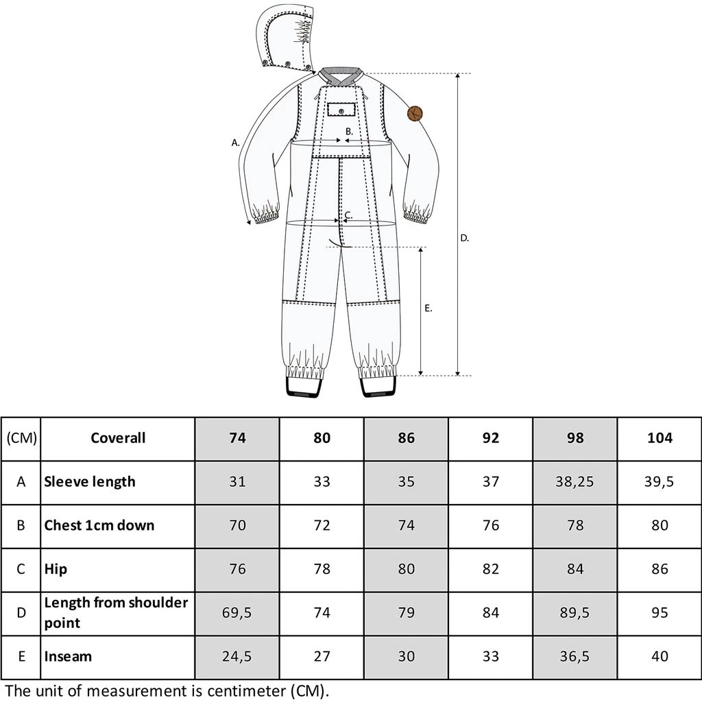 Milano Shell Coverall Woody Rose 8 Milano Shell Coverall Woody Rose - Image 6