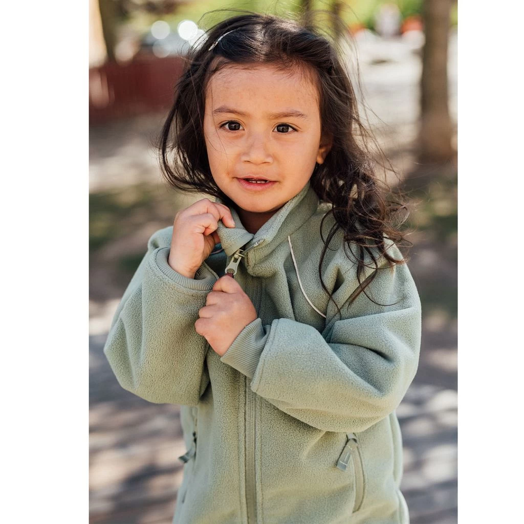 Livigno Wind Fleece Jacket Pale Moss Green 9 Livigno Wind Fleece Jacket Pale Moss Green - Image 7