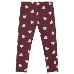 GOTS Serrai Leggings Violet Hearts