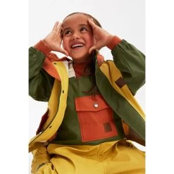 Edinburgh Recycled Rain Jacket Yellow/Rust/Moss 16 Edinburgh Recycled Rain Jacket Yellow/Rust/Moss -Childrens Fashion Discount Store 1024x1024 1372
