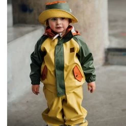 Edinburgh Recycled Rain Jacket Yellow/Rust/Moss 22 Edinburgh Recycled Rain Jacket Yellow/Rust/Moss -Childrens Fashion Discount Store 1024x1024 1378