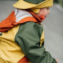 Edinburgh Recycled Rain Jacket Yellow/Rust/Moss 23 Edinburgh Recycled Rain Jacket Yellow/Rust/Moss -Childrens Fashion Discount Store 1024x1024 1379