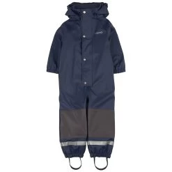 Douglas Lined Recycled Rain Coverall Navy