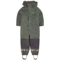 Douglas Lined Recycled Rain Coverall Green