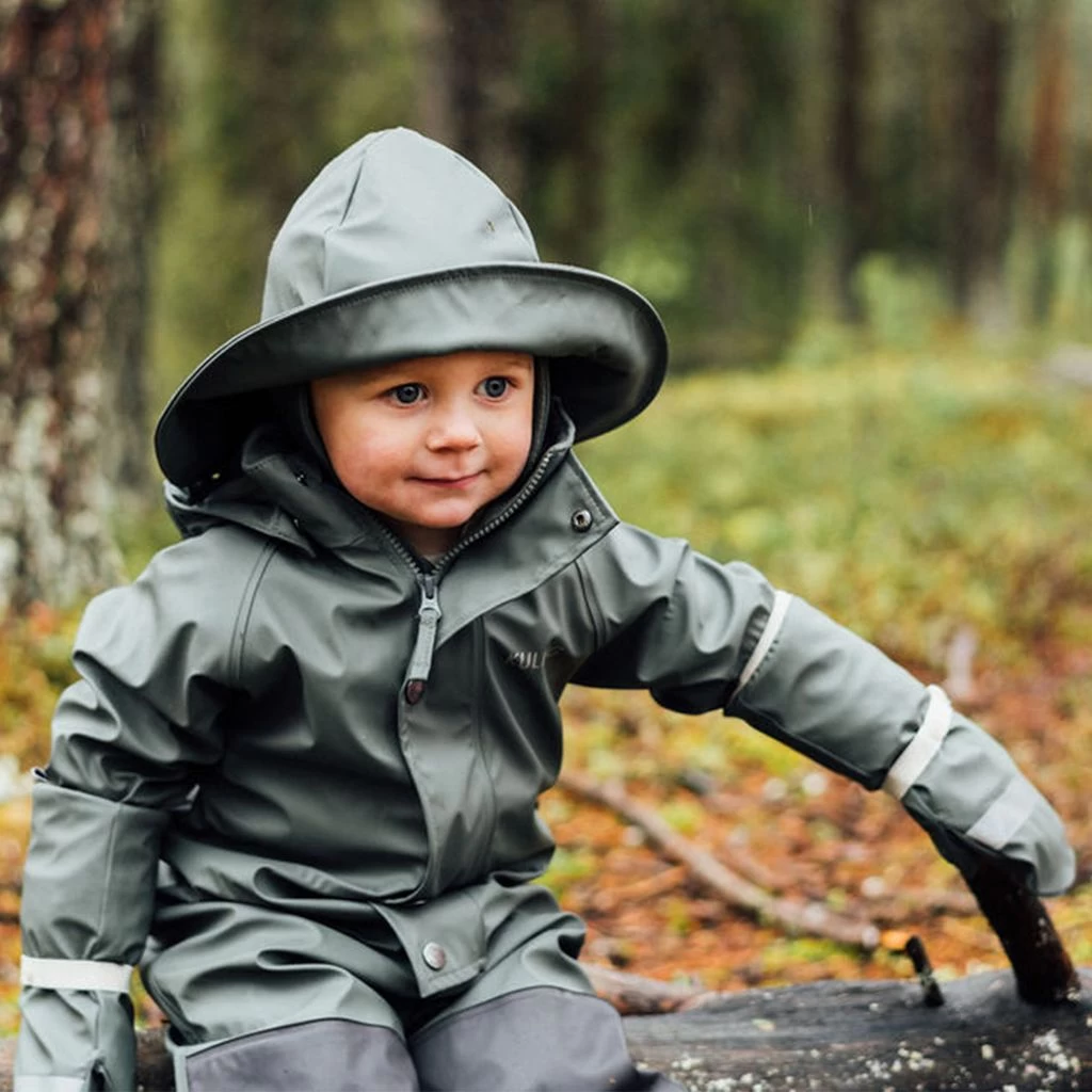 Douglas Lined Recycled Rain Coverall Green 13 Douglas Lined Recycled Rain Coverall Green - Image 11