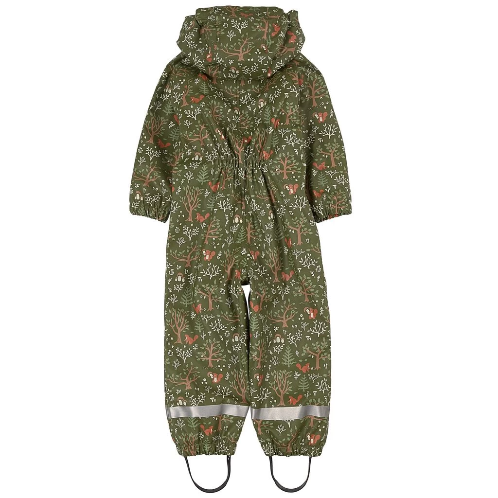Douglas Recycled Lined Rain Coverall Acorn 4 Douglas Recycled Lined Rain Coverall Acorn - Image 2