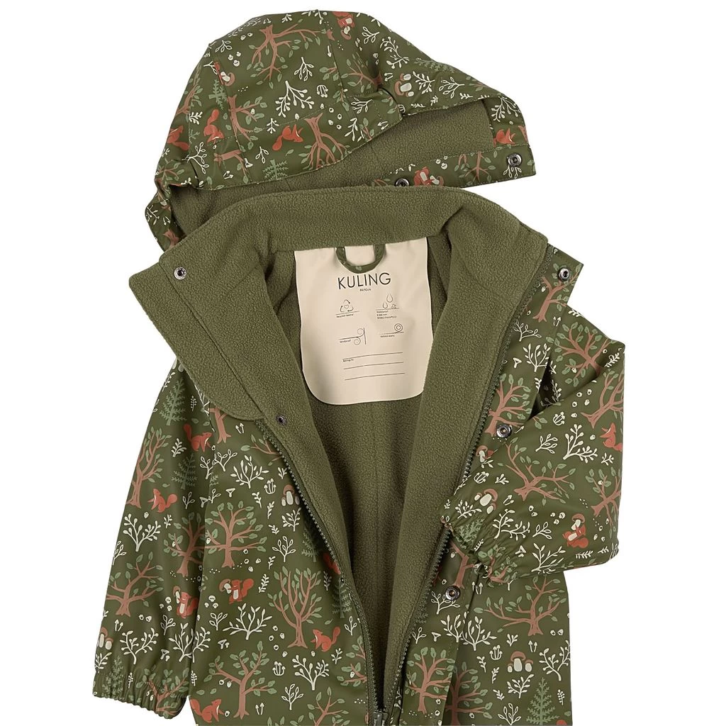 Douglas Recycled Lined Rain Coverall Acorn 6 Douglas Recycled Lined Rain Coverall Acorn - Image 4