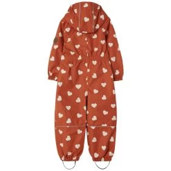 Milano Heart Printed Shell Coverall Ginger -Childrens Fashion Discount Store 1024x1024 1701
