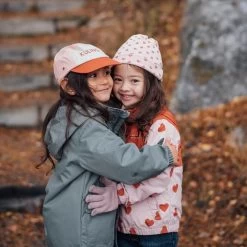 Simrishamn Heart Printed Windbreaker Woody Rose -Childrens Fashion Discount Store 1024x1024 1748