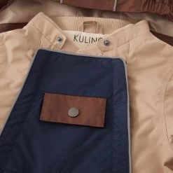 Milano Color-blocked Shell Coverall Navy/Dark Brown/Sand -Childrens Fashion Discount Store 1024x1024 1825