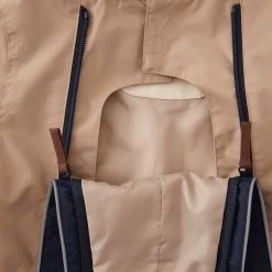 Milano Color-blocked Shell Coverall Navy/Dark Brown/Sand -Childrens Fashion Discount Store 1024x1024 1826