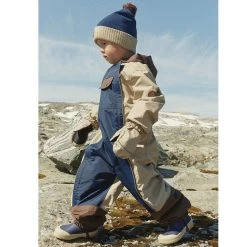 Milano Color-blocked Shell Coverall Navy/Dark Brown/Sand -Childrens Fashion Discount Store 1024x1024 1829