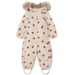 Val D'Isere Snowsuit Foggy White Apple