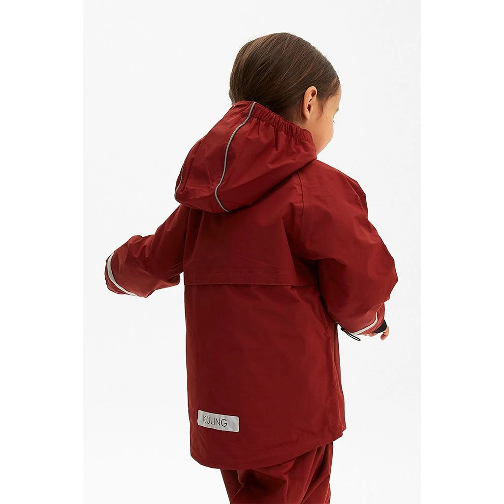 Trysil Shell Jacket Burgundy 5 Trysil Shell Jacket Burgundy - Image 3