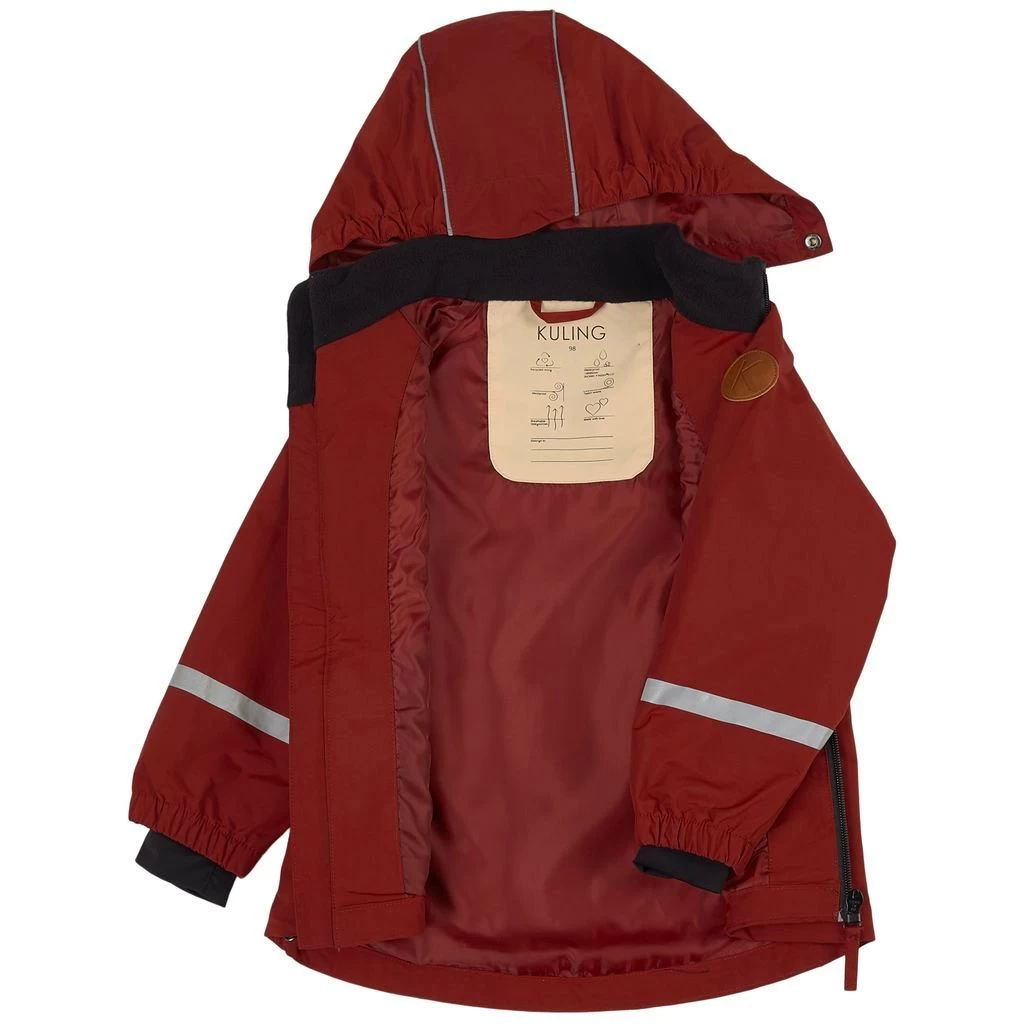 Trysil Shell Jacket Burgundy 7 Trysil Shell Jacket Burgundy - Image 5