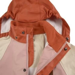 Edinburgh Color-blocked Recycled Rain Coverall Woody Rose/Rust -Childrens Fashion Discount Store 1024x1024 1953