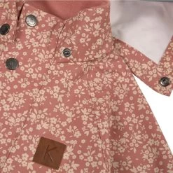 Edinburgh Floral Recycled Rain Jacket Desert Pink -Childrens Fashion Discount Store 1024x1024 1978