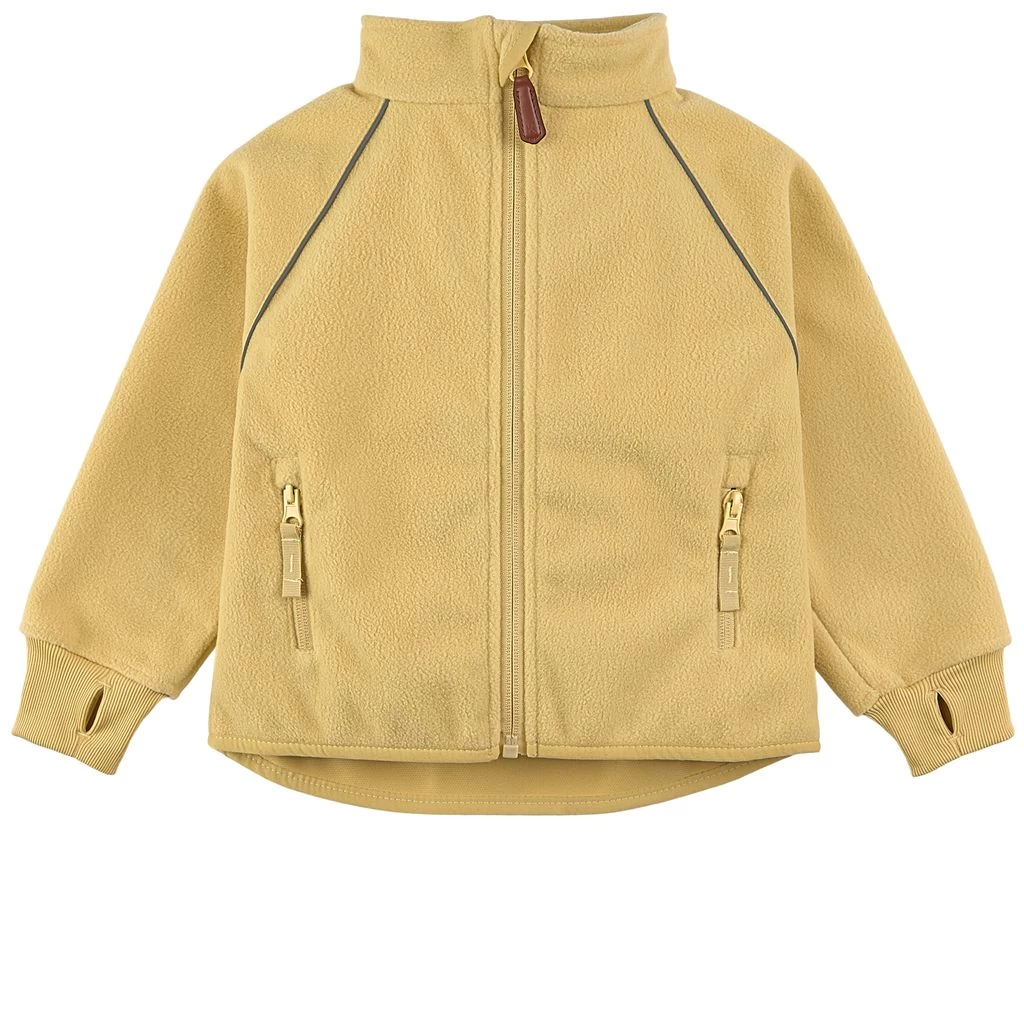 Livigno Recycled Wind Fleece Jacket Harvest Yellow 3 Livigno Recycled Wind Fleece Jacket Harvest Yellow