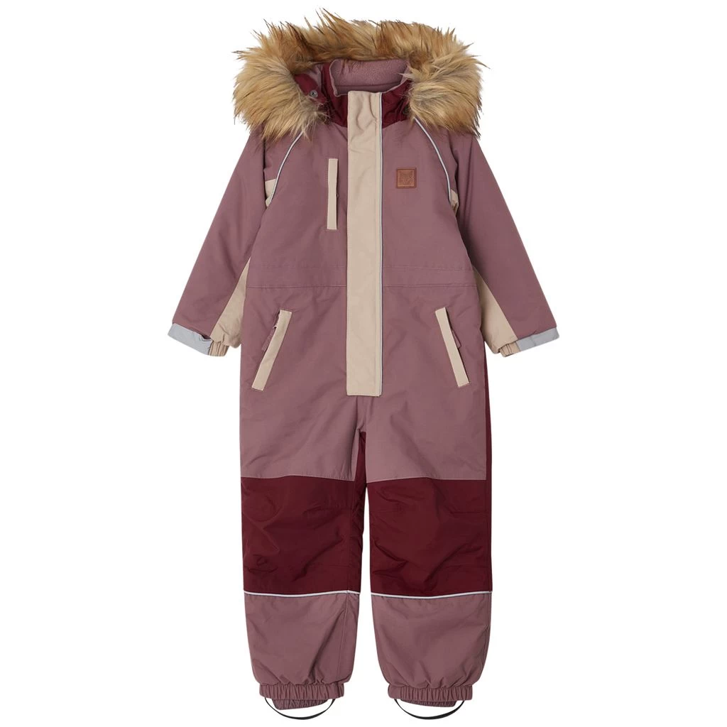 Abisko Color-blocked Snowsuit Lilac/Violet Grape 3 Abisko Color-blocked Snowsuit Lilac/Violet Grape