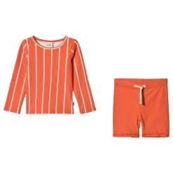 Rhodes UV-Set Striped Bright Orange