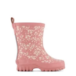 Caracas Floral Rain Boots Desert Pink