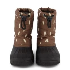 Isaberg Dotted Winter Boots Brown 10 Isaberg Dotted Winter Boots Brown -Childrens Fashion Discount Store 1024x1024 2479