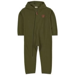 Northpole Fleece Onesie Moss Green