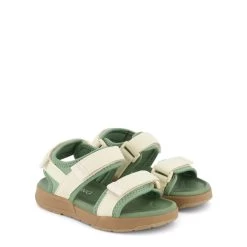 Mollösund Sandals Green/Foggy White -Childrens Fashion Discount Store 1024x1024 2527