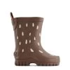 Caracas Dotted Rain Boots Brown -Childrens Fashion Discount Store 1024x1024 2619