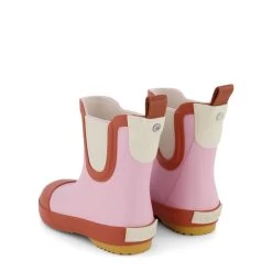 Wells Color-blocked Rain Boots Woody Rose/Rust -Childrens Fashion Discount Store 1024x1024 2751