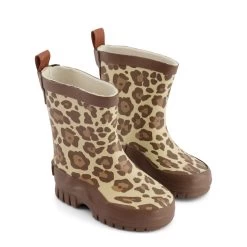 Caracas Rain Boots Walnut Leo -Childrens Fashion Discount Store 1024x1024 2838