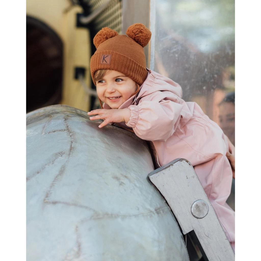 Prag Knitted Hat Hazelnut 6 Prag Knitted Hat Hazelnut - Image 4