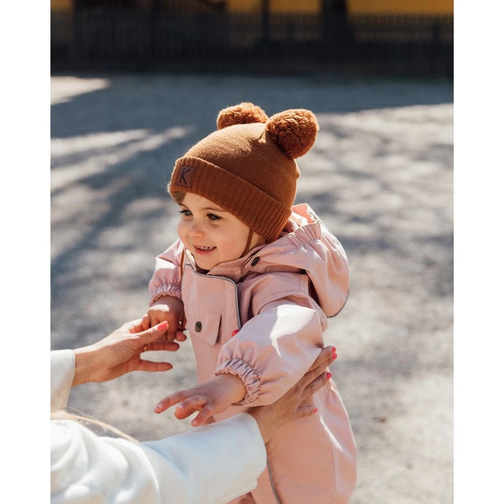 Prag Knitted Hat Hazelnut 7 Prag Knitted Hat Hazelnut - Image 5