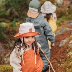 Liverpool Color-blocked Recycled Rain Hat Woody Rose/Rust -Childrens Fashion Discount Store 1024x1024 2930