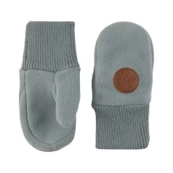 Livigno Recycled Wind Fleece Mittens Light Green