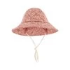 Vasa Floral Recycled Rain Hat Desert Pink