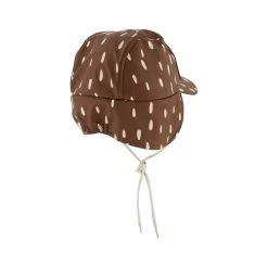 Reykjavik Recycled Dotted Rain Cap Brown -Childrens Fashion Discount Store 1024x1024 3021