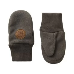 Livigno Recycled Wind Fleece Mittens Green