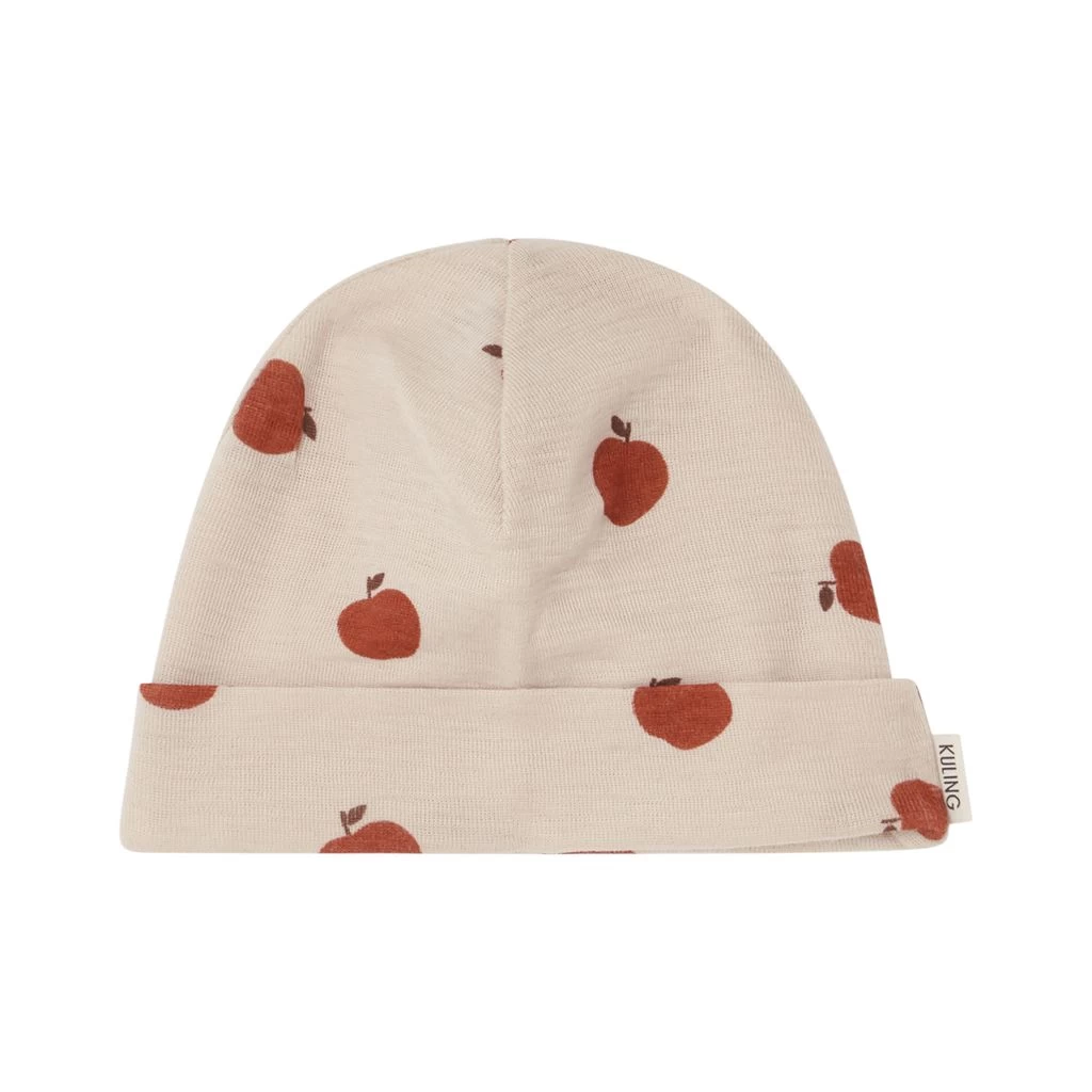 Brisbane Printed Wool Hat Foggy White Apple 3 Brisbane Printed Wool Hat Foggy White Apple