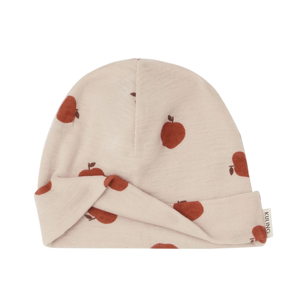 Brisbane Printed Wool Hat Foggy White Apple 4 Brisbane Printed Wool Hat Foggy White Apple - Image 2