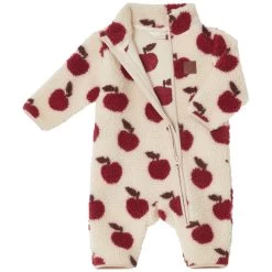 Austin Pile Printed Fleece Coverall Rust White Apple -Childrens Fashion Discount Store 1024x1024 313
