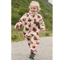 Austin Pile Printed Fleece Coverall Rust White Apple -Childrens Fashion Discount Store 1024x1024 314