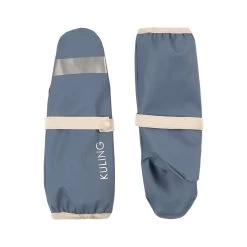 Vilnius Recycled Rain Mittens Flintstone Blue